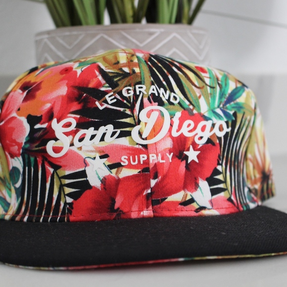 Floral San Diego snapback - Picture 2 of 3
